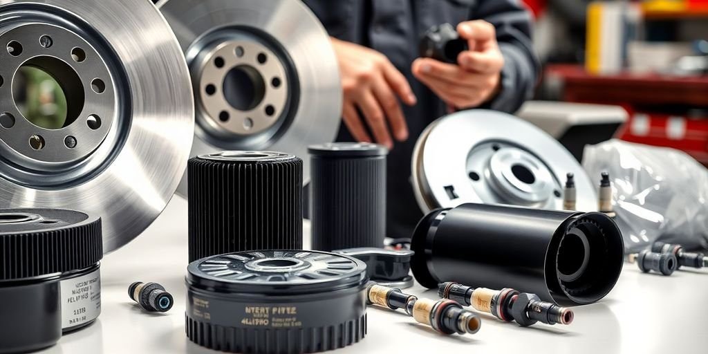 various automotive brake parts