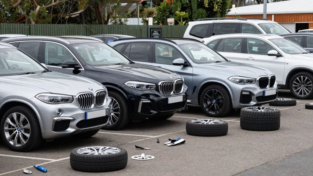 Used BMW X5 and 3 Series in Canberra auto yard